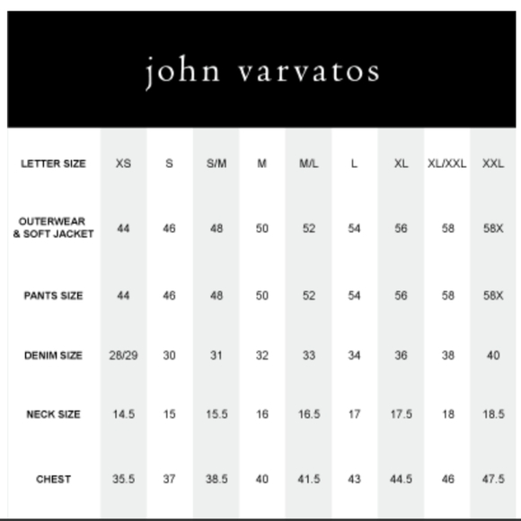 JOHN VARVATOS USA Men’s  Black  Jacket Size S/M Classic Full Zip and buttons - Picture 14 of 14